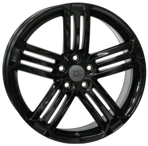 Informacin de VW W464, GLOSSY BLACK, 5X112, 19 x 8"